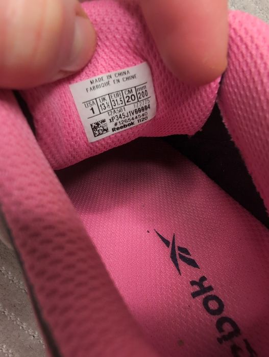 Кросівки Reebok 32-31 р 20.5 см шкіряні original