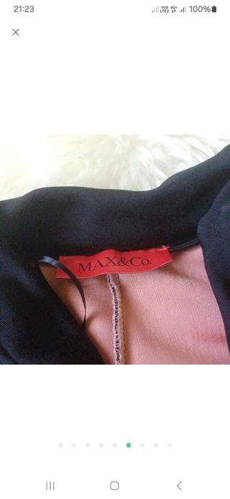 Фірмові трикотажні штани палаццо Max&Co.p.42-44.