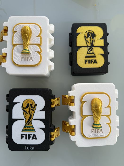 Caixa Cromos do Mundial 2026 -  Seleção Portuguesa - Modelos Exclusivos