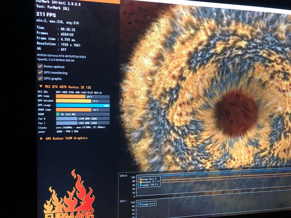 Видеокарта Rtx 4070 msi 12 gb