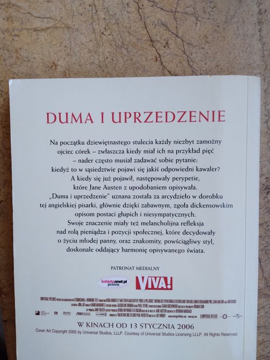 Duma i uprzedzenie - Jane Austen