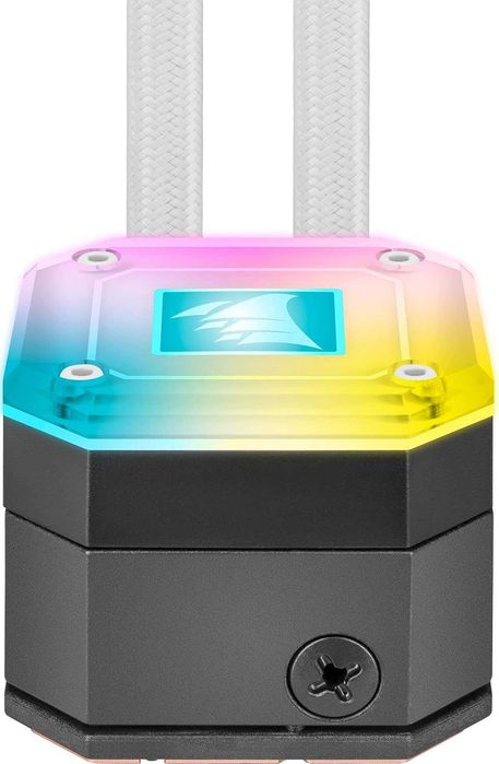 Система водяного охолодження Corsair iCUE H100i Elite Capellix БІла кріплення під AM5/AM4, LGA1700/1851 Core Ultra