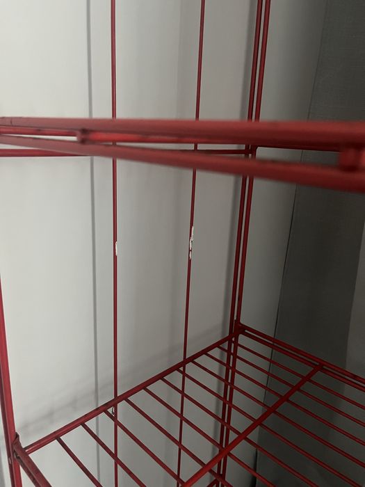 Vintage metalowy regał