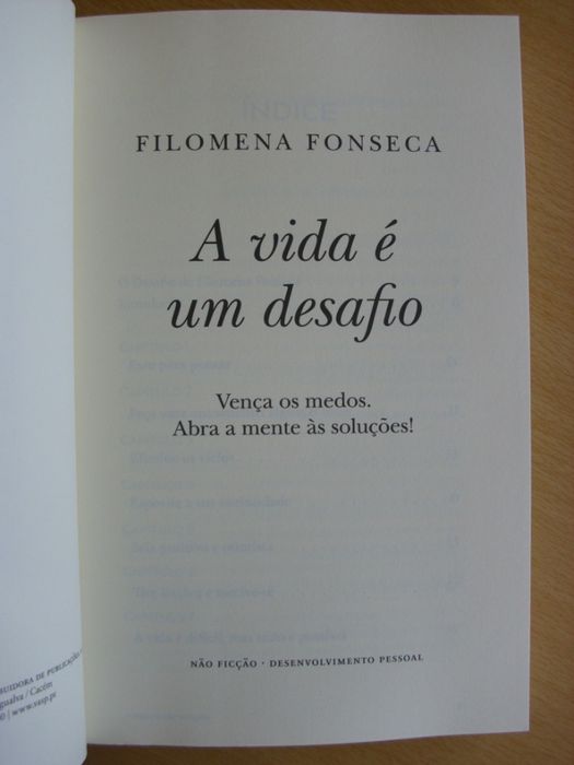 A Vida é Um Desafio de Filomena Fonseca