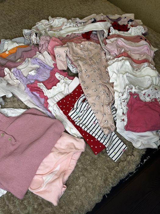 Детские вещи для дівчинки від 0-4місяців