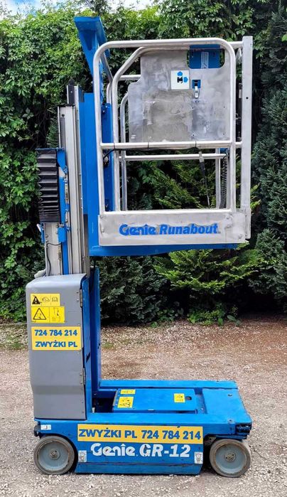 Wynajem podnośników koszowych i nożycowych