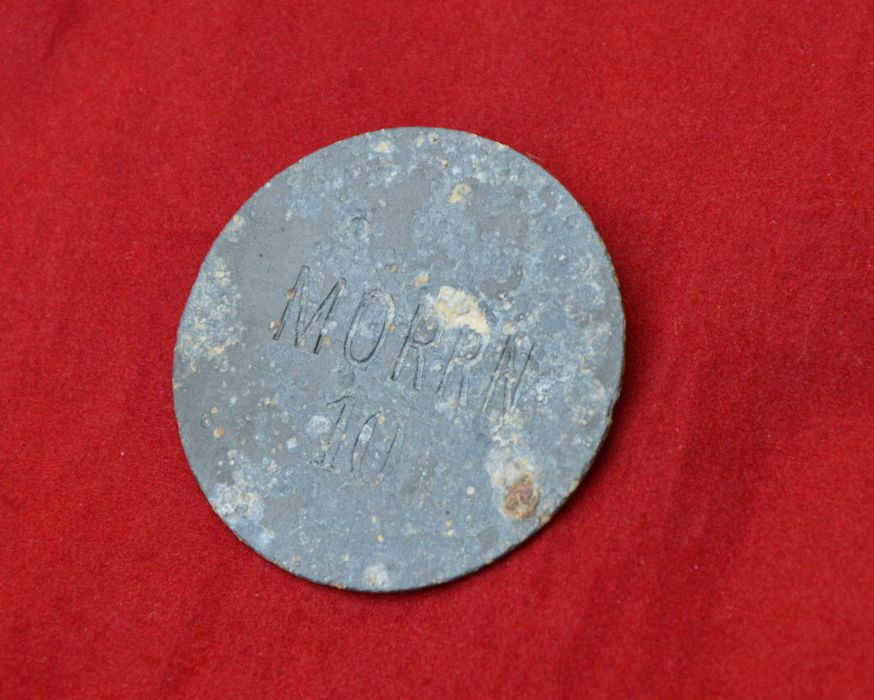 Stary Żeton dominialny Morrn Murzynowo