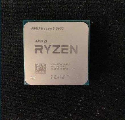 AMD Ryzen 5 5600 + Материнка Gigabyt+ башка