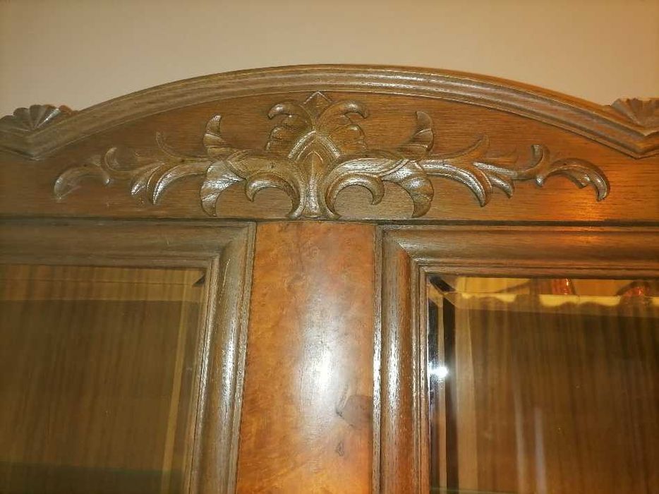 Stary kredens bufet z nadstawką