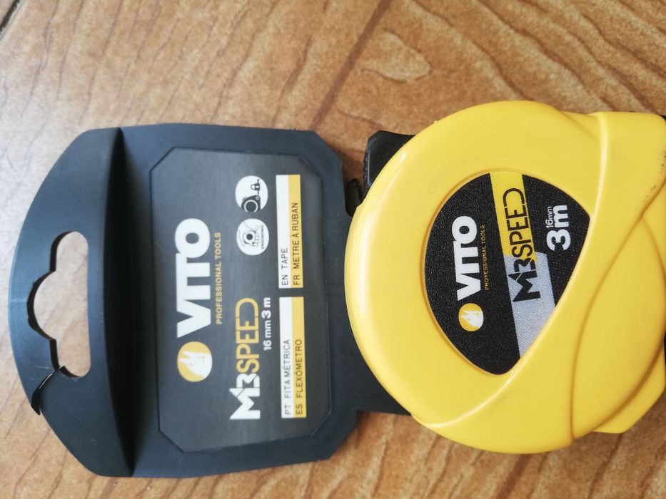 Ferramentas Vito máquina Rebitar PROFESSIONAL e Fita métrica NOVAS