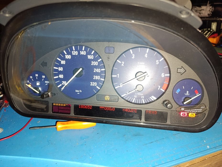 Quadrante BMW série 5 e39 M  X5 e53 320km/h