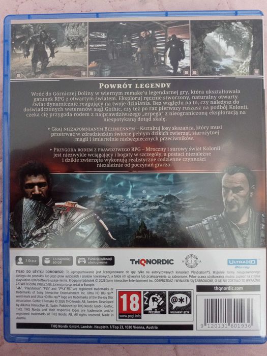 Gothic remake PS5