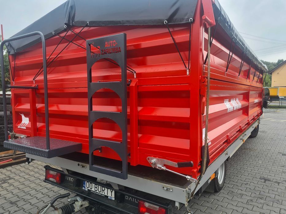 ZABUDOWA HW8011 w najmocniejszej wersji SKRZYNIA AUTO-ZAREMBA Burty