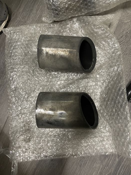 Насадки на вихлопні труби Audi A5 / A4 b9 накладка на банки, заглушки