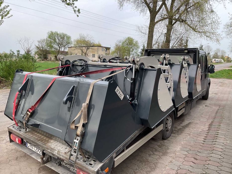 Łyżko krokodyl 2.40 szeroki Manitou Jcb Nowy Bardzo mocny do obornika