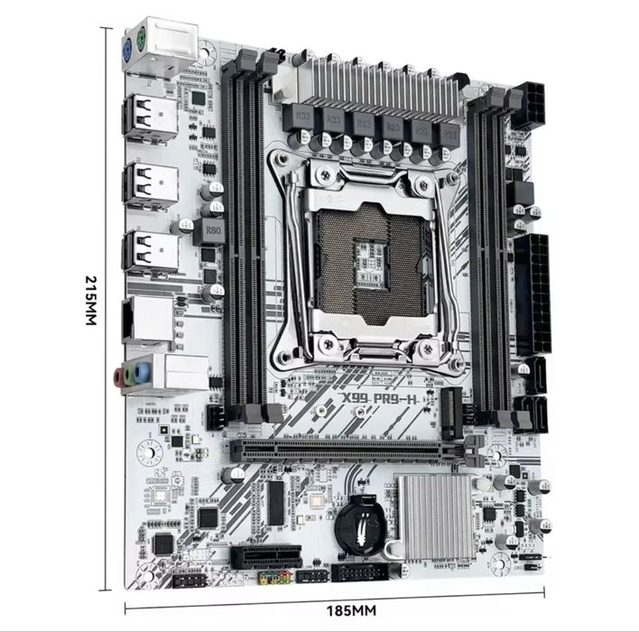 Комплект X99 MACHINIST White + Xeon 2680v3 12/24 LGA2011-3