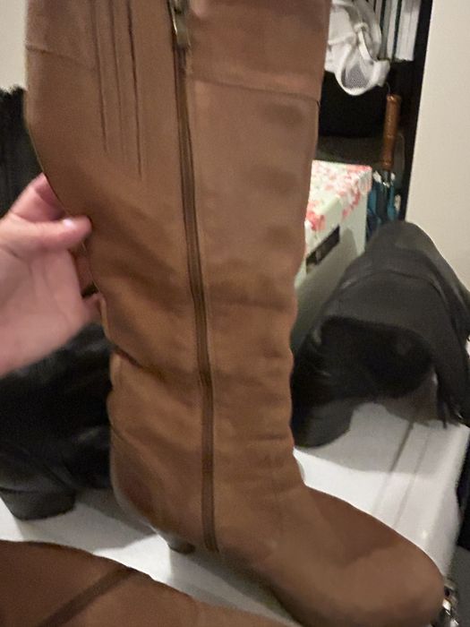 Kozaki buty damskie rozm 39 skora