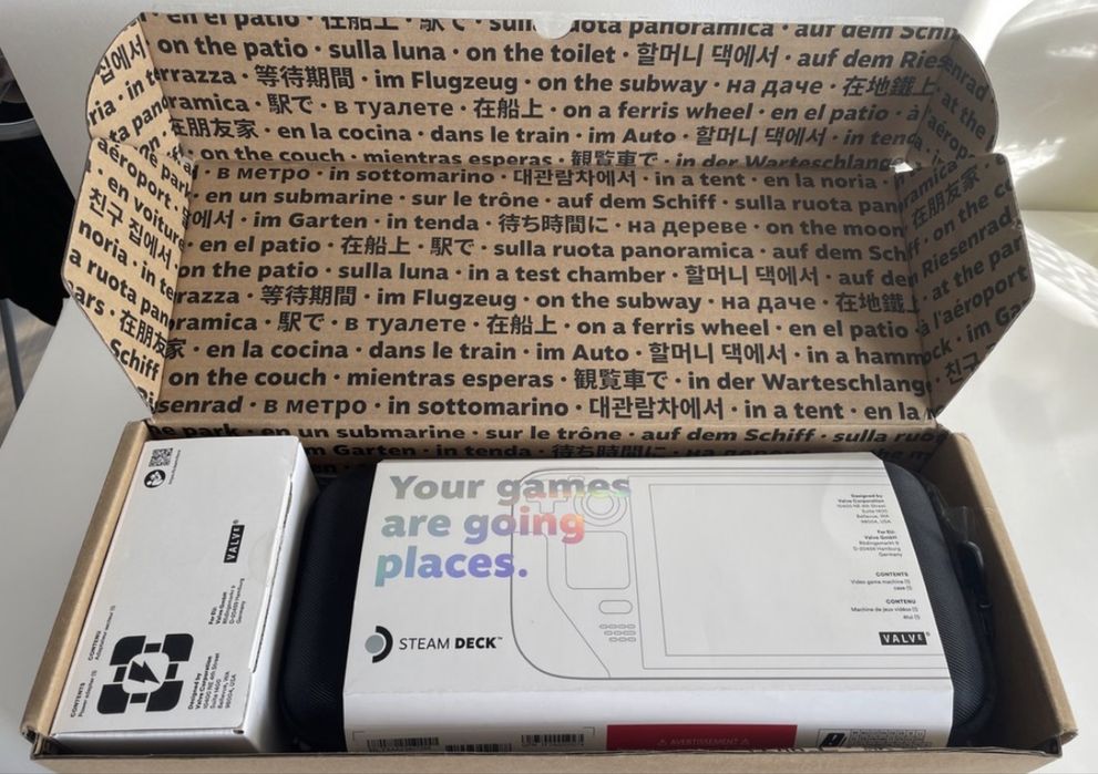 Ігрова консоль Steam Deck 256 SSD #GamerKozak