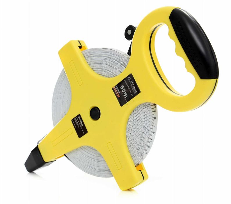 MIARA TAŚMA MIERNICZA METRÓWKA Zwijana Miarka Miara Taśmowa Korbkę 30M