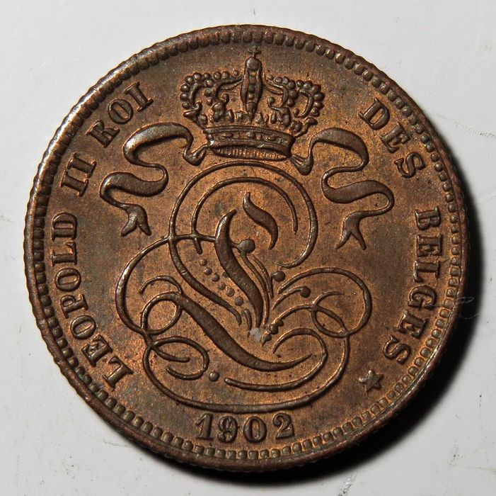 Belgica - 1 Cent 1902 / Soberba