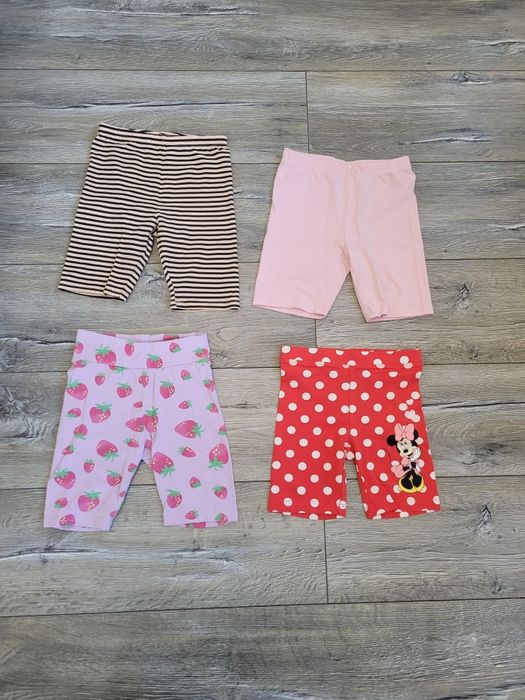 Spodenki dziewczęce kolarki 4pak 116 122 Sinsay Cool Club Kik