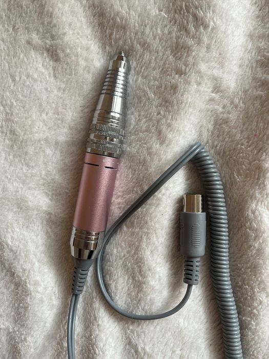 фрезер Nail Master Nail Drill ZS-711 Pink із якісними фрезами