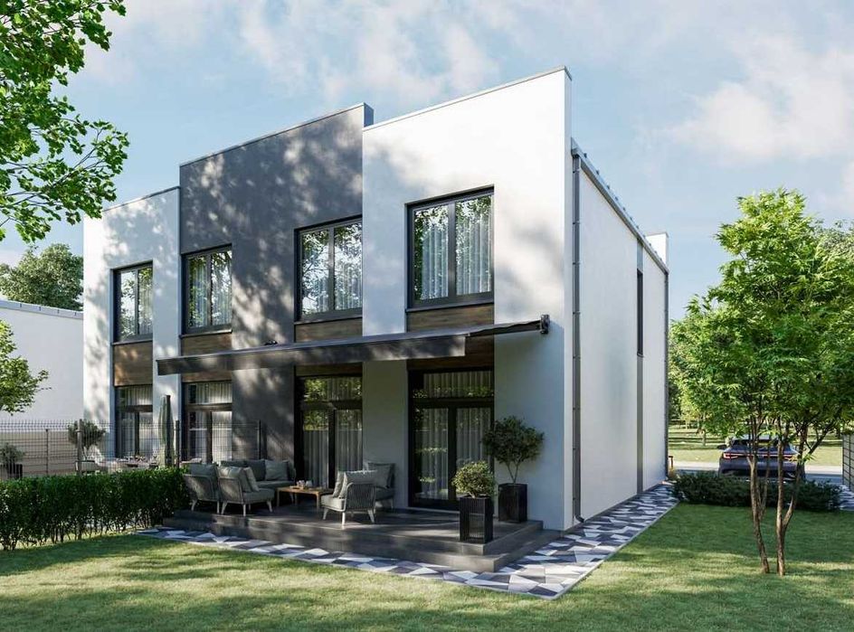 Вітаю. Продаж сучасного будинку-дуплексу, Білогородка. Можливо с газом