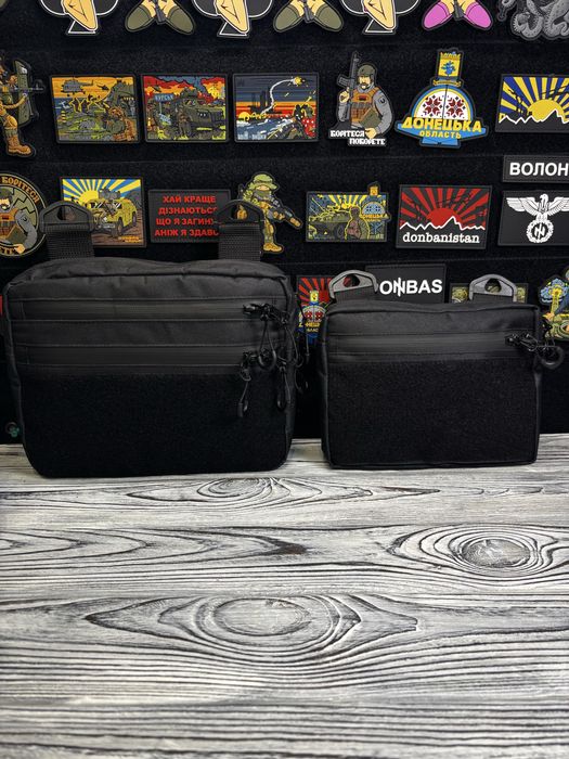 Сумка через плече військова | Тактична сумка для патчів