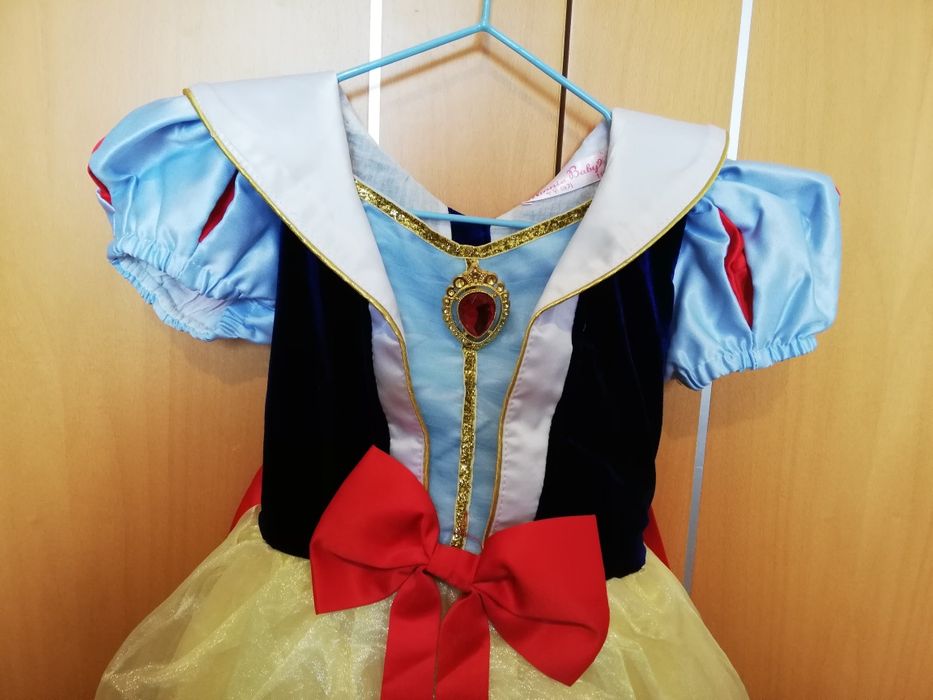 Fato carnaval Branca de Neve