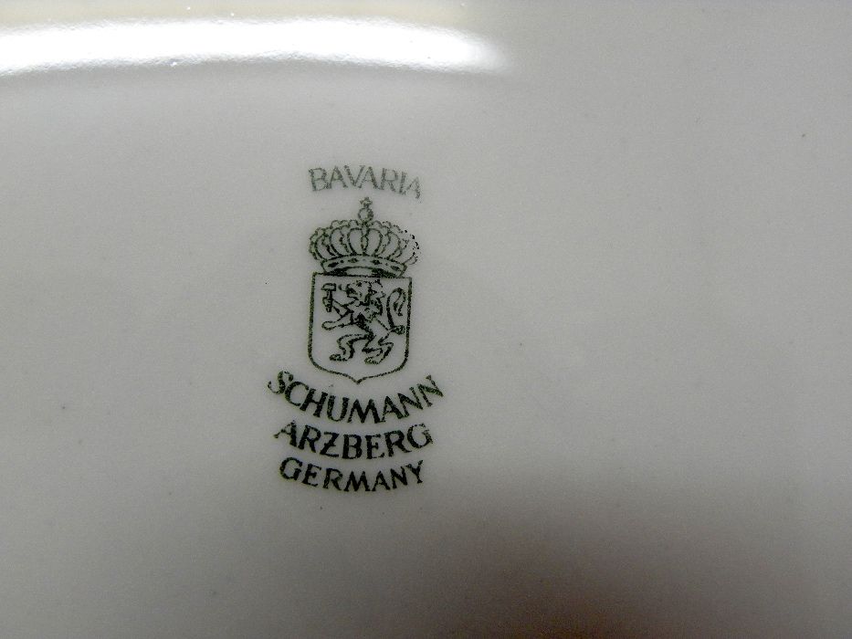 тарелка фарфор тарілка квіти винтаж Німечинна