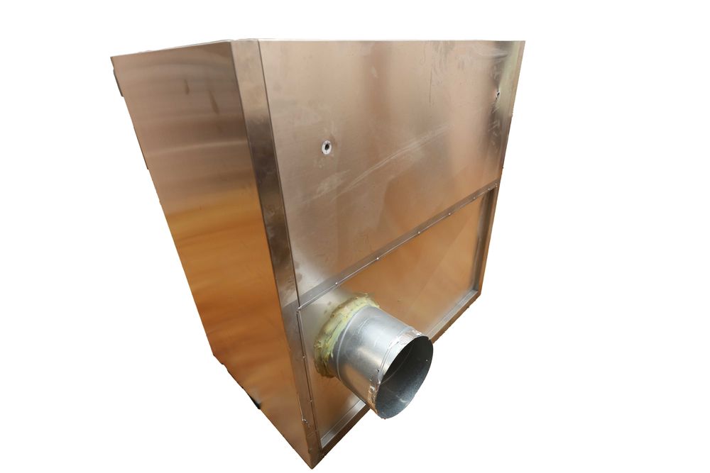 Hotte Industrial em Inox Completa