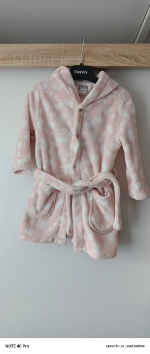 Szlafrok dla dziewczynki 92 98