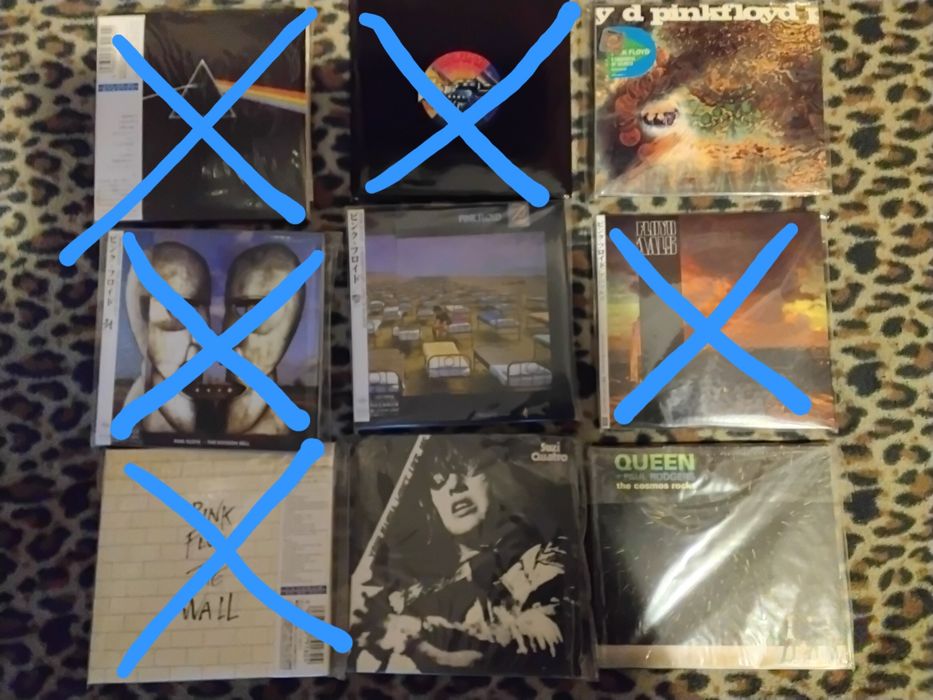 Продам cd  mini vinyl  группы Pink Floyd ,Suzi Quatro,Queen