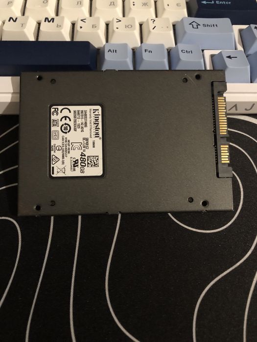 SSD накопитель Kingston A400 480GB 2.5" SATA III (SA400S37/480G)