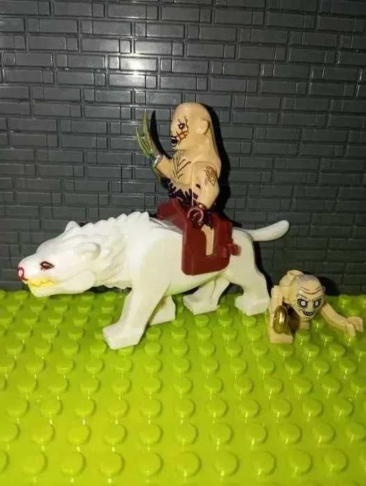 Figurka Azog Plugawy +Warg! Hobbit kompatybilne z LEGO Lotr lor087