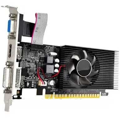 Видеокарта Golden Memory PCI-Ex GeForce GT730 4GB DDR3 (64bit) (DVI, VGA, HDMI) новая