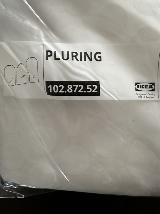 3 Pokrowce na ubrania ikea pluring nowe