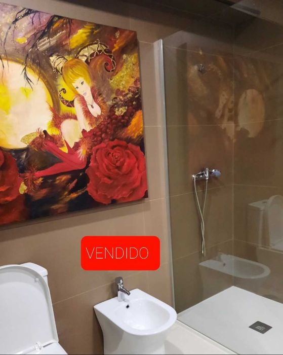 Quadros pintados á mão