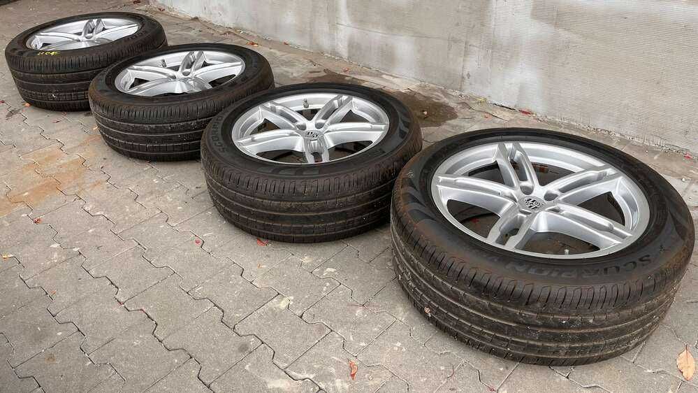 Koła Porsche 19" 8J ET21 + 9J ET21 5x112 + Pirelli Scorpion Verde + TPMS