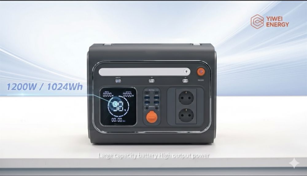 Нова зарядна станція EVE F1202 1200W / 1024Wh (завод Oukitel P1201)