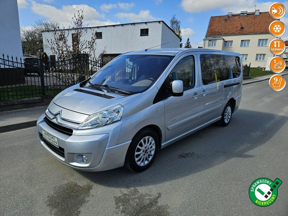 Citroën Jumpy Zdrowy Zadbany Serwisowany Klima Alu 2 Kmpl Kół 1 Wł 9 Osobow