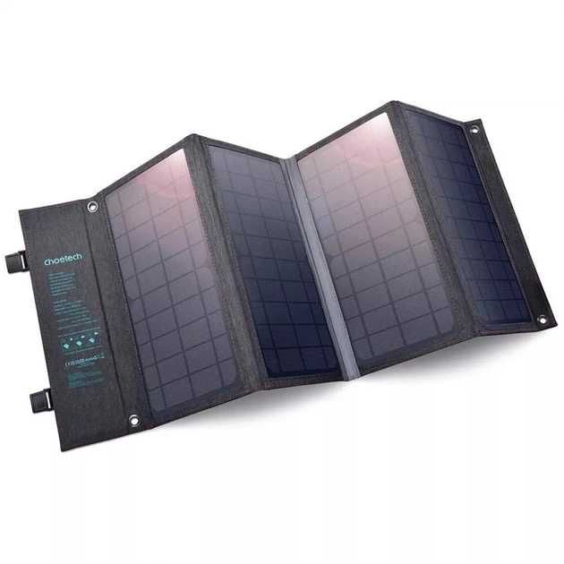 Panel solarny Choetech składany ładowarka USB
