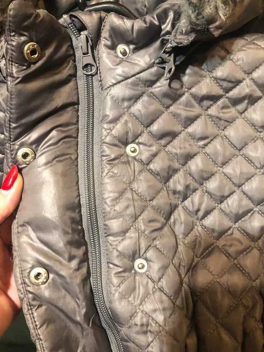 Coccodrillo długa kurtka zimowa Parka pikowany płaszcz Płaszczyk 116