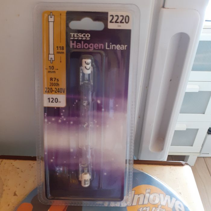 Żarówka halogenowa  120 W