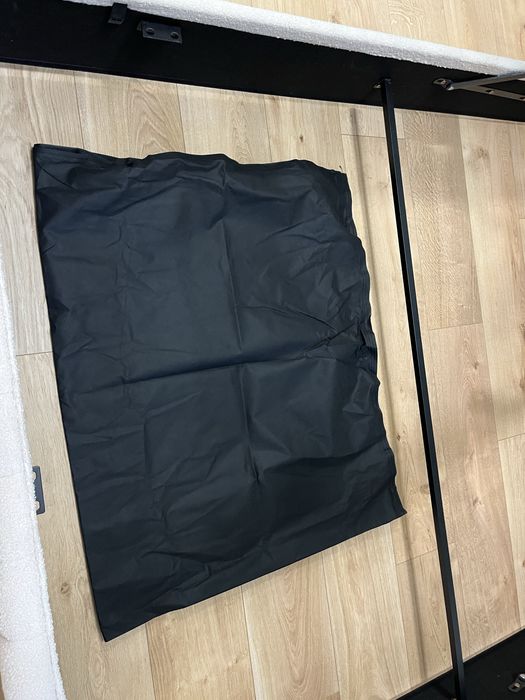 Jak nowe! Łóżko dwuosobowe BOUNCLE 160×200 cm – beżowe