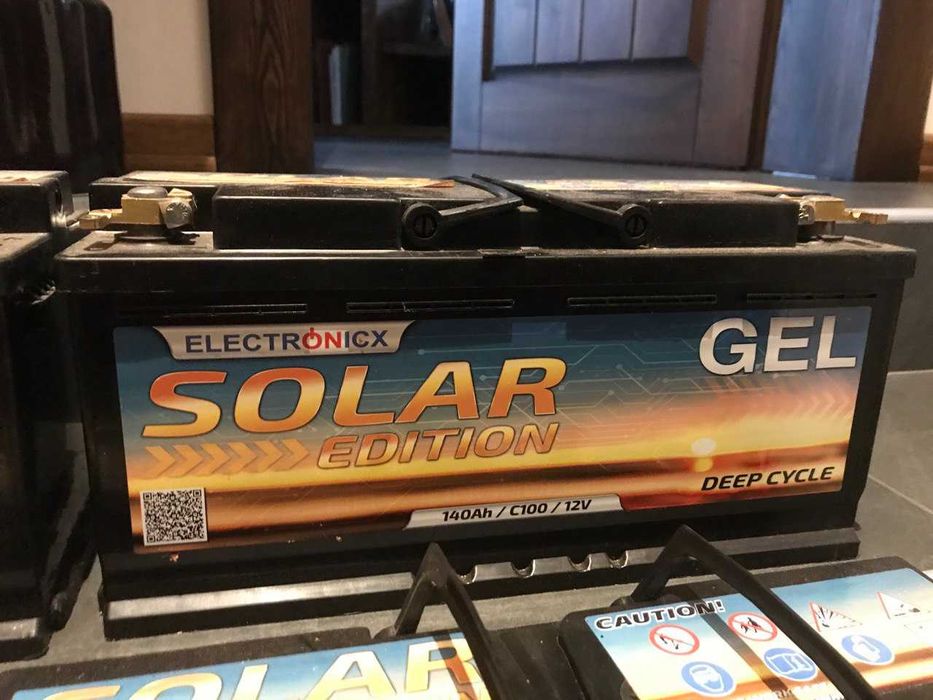 Гелеві акумулятори Solar Edition Electronicx 140Ah