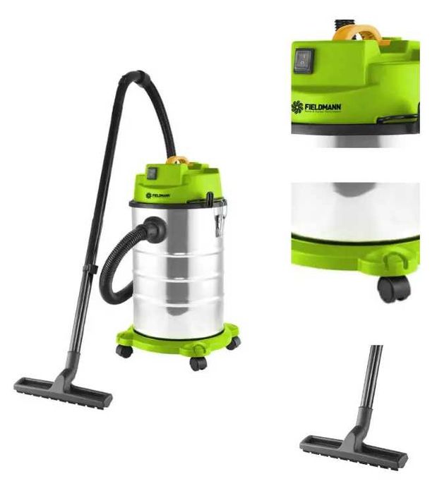 Промисловий пилосос Fieldmann 1400 Вт / 30 л / шланг 1,5 м