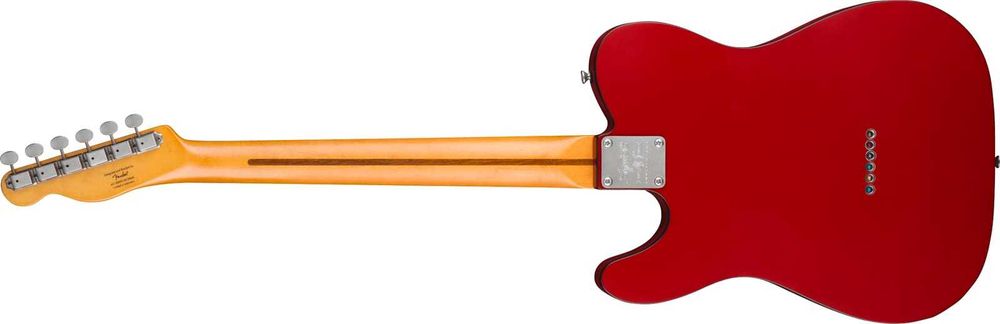 fender sq 40th anni. vintage edition maple fingerboard, black anodized