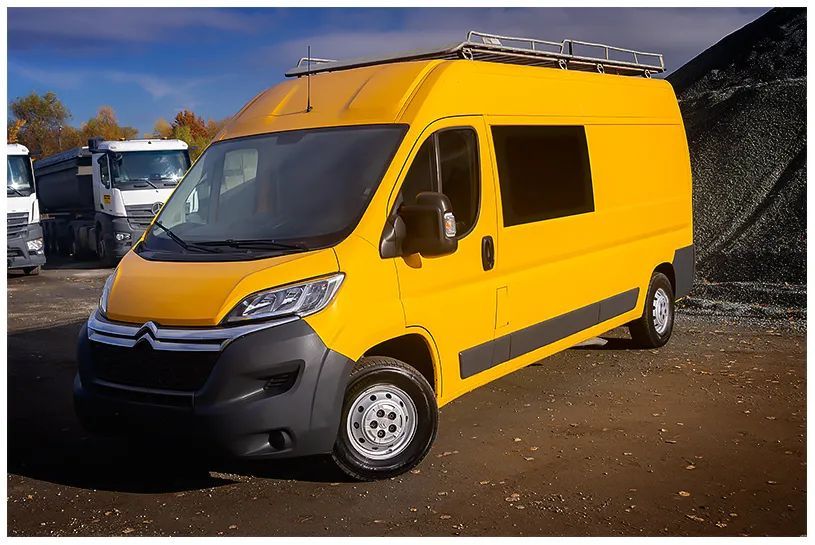 Citroën Jumper  Citroen Jumper 2.2 hdi 130 ps brygadowka 7-osob nawigacja