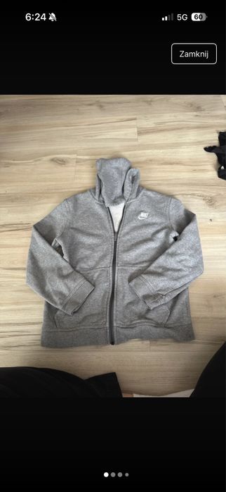 Bluza szara Nike